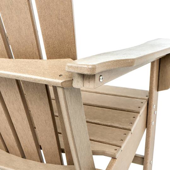 Brown Traditional Adirondack Chair